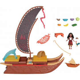 Моана 2 игрушка игровой набор Каноэ Disney Moana 2 Canoe Playset