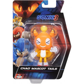 Соник 3 в кино игрушка фигурка лисенок Тейлз sonic 3 the Hedgehog movie Chao Mascot Tails