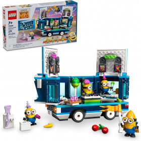 Лего Гадкий я 4 игрушка конструктор Музыкальный автобус LEGO Despicable Me 4 Illumination Minions Music Bus