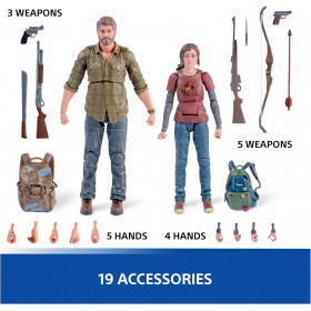 Одни из нас игрушка фигурка Джоэл И Элли The Last of Us Shapes Joel and Ellie