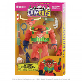 Ковбои с Дикого Запада игрушка фигурка шериф Террорбулл Wild West C.O.W Sheriff Terrorbull