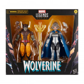 Росомаха и Лиландра Нерамани игрушка фигурка Marvel Wolverine and Lilandra Neramani