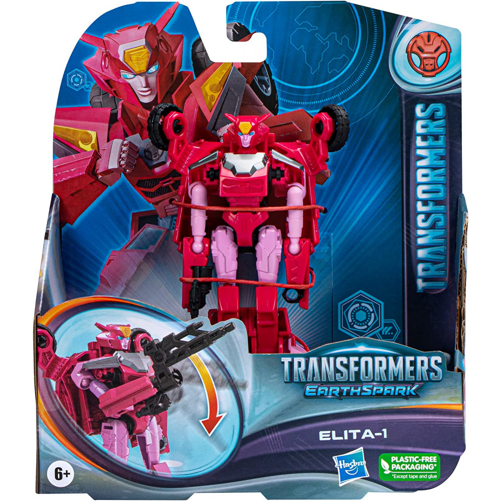 Трансформеры Новая искра игрушка фигурка Элита 1 Transformers EarthSpark  Elita-1