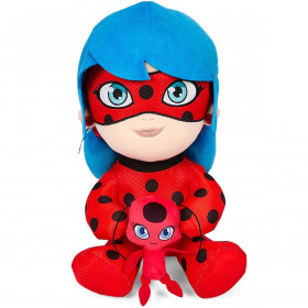 Леди Баг и Супер-Кот игрушка плюшевая мягкая Леди Баг Miraculous LadyBug