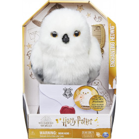 Сова Букля игрушка фигурка интерактивная Гарри Поттер Harry Potter Enchanting Hedwig