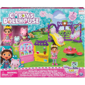 Чарівний будиночок Габбі іграшка ігровий набір вечірка в саду gabby's dollhouse Kitty Fairy