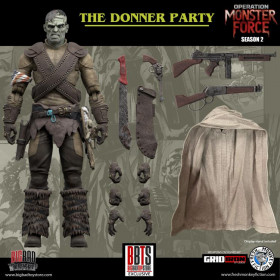 Жахлива сила іграшка фігурка Група Доннера Monster Force The Donner Party