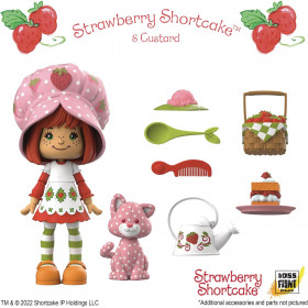 Шарлотта Земляничка игрушка фигурка крем Strawberry Shortcake custard