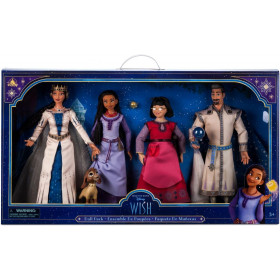 Заповітне бажання іграшка набір ляльок Аша королева Амайя Далія король Магніфіко Disney Movie Wish