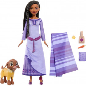 Заповітне бажання іграшка лялька Аші та Роза Disney Movie Wish Asha of Rosas
