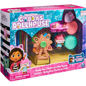 Чарівний будиночок Габбі іграшка ігральна кімната для творчості gabby's dollhouse Baby Box