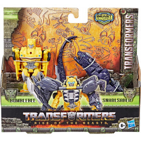 Трансформеры 7 Восхождение Звероботов игрушка фигурка Бамблби Transformers Rise Of The Beasts Bumblebee & Snarlsaber