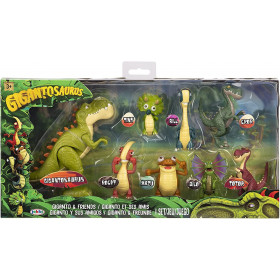 Гігантозаври іграшка набір фігурок гігант та друзі Gigantosaurus