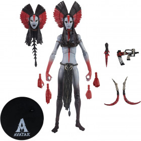 Аватар 3 Огонь и Пепел игрушка фигурка Варанг Avatar Fire and Ash Action Figure Varang Mangkwan Leader