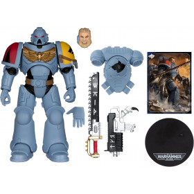 Космический Волк Серый охотник фигурка игрушка Молот войны Вархаммер Warhammer 40000 Grey Hunter Space Wolves