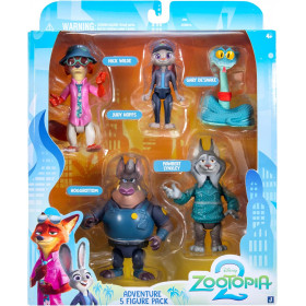 Зверополис 2 игрушка набор фигурок Zootopia 2 Figures 
