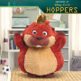 Прыгуны игрушка плюшевая мягкая говорящая Король Георг Disney Hoppers Movie king george