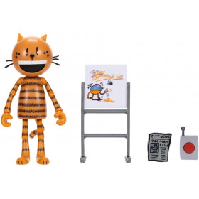 Догмен Пушистая справедливость игрушка фигурка Пити Кот Dog Man Movie Petey Action Figure