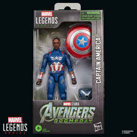 Мстители Восхождение Доктора Дума игрушка фигурка Капитан Америка Avengers Doomsday Movie Captain America Action Figure
