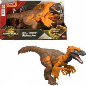 Мир юрского периода Возрождение игрушка фигурка Динозавр Ютараптор Jurassic World Rebirth Utahraptor Dinosaur Action Figure