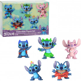 Лило и Стич игрушка набор фигурок Lilo and Stitch Movie Stitch Figure Set