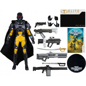 Геллдайверс Ныряющие в ад игрушка фигурка Боевой техник Helldivers 2 SA-04 Combat Technician Action Figure