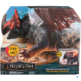 Как приручить дракона игрушка фигурка Титан Красная смерть How To Train Your Dragon movie Action Figure Titan Red Death