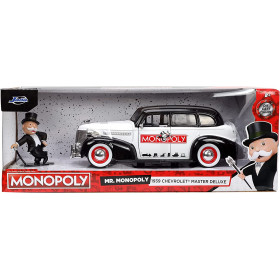 мистер Монополия Коллекционная модель автомобиля Шевролет Мастер Mr. Monopoly 1939 Chevrolet Master