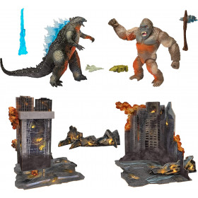 Годзілла проти Конга іграшка фігурка ігровий набір Місто Godzilla vs Kong City