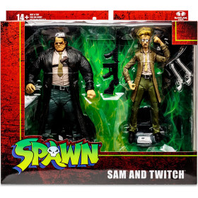 Сем Берк і Твіч Вільямс фігурка іграшка Spawn Sam and Twitch