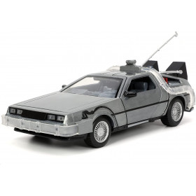 Назад в майбутнє Колекційна модель автомобіля машина часу іграшка Back to The Future Part Time Machine