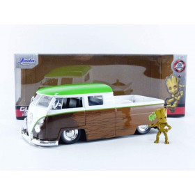 Стражи Галактики Грут Коллекционная модель автомобиля фольксваген микроавтобус 1963 VW Bus Guardians of the Galaxy Groot