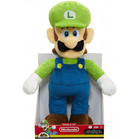 Луиджи игрушка плюшевая мягкая Мир Нинтендо Luigi Super Mario World of Nintendo