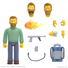 Симпсоны игрушка фигурка Хэнк Скорпио The Simpsons Hank Scorpio