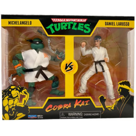 Кобра Кай игрушка набор фигурок Микеланджело и Дэниэл ЛаРуссо Cobra Kai Netflix toys