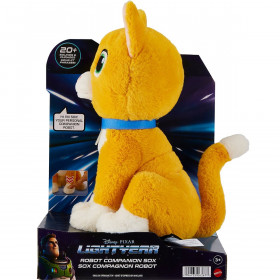 Лайтер игрушка плюшевая мягкая рыжий кот Сокс Disney Lightyear Sox