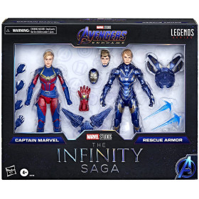 Сага Нескінченності іграшка фігурка Капітан Марвел і Пеппер Поттс avengers infinity saga