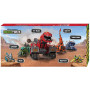 Динотракс игрушки набор из 6 штук Роботозавры Dinotrux