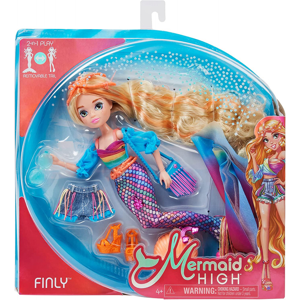 Школа русалок игрушка фигурка кукла Русалочка Финли Mermaid High Finly