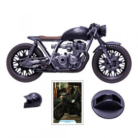 Бэтмен игрушка фигурка мотоцикл дрифтера 2022 The Batman DC Drifter Motorcycle