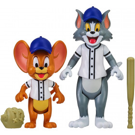 Том и Джерри игрушка набор фигурок Том и Джерри Бейсбол Tom and Jerry