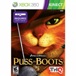 Puss In Boots The Video Game with Exclusive Mini Game for Xbox 360 Kinect