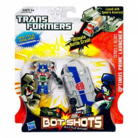 Transformer Bot Shots Battle Game Series Launcher Optimus Prime