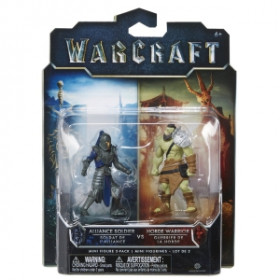 Warcraft Орда Воин и Солдат Альянса фигурка