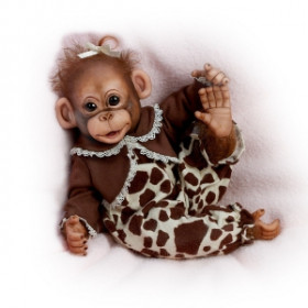 Ребенок Шимпанзе кукла Ashton Drake Галереи Эштон Дрейк