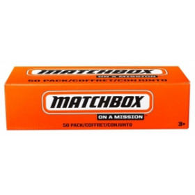 Matchbox спичечная коробка 50 автомобилей упаковка
