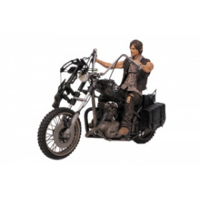 Ходячие мертвецы The Walking Dead Daryl Dixon и мотоцикл фигурка