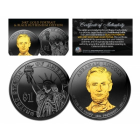 Сувенир подарок монета Авраам Линкольн один доллар