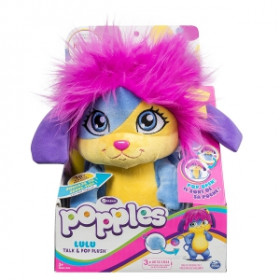 Малыши Прыгуши Popples Лулу Lulu Плюшевая говорящая игрушка