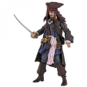 Пираты Карибского моря Пират Джек Воробей фигурка 10 см